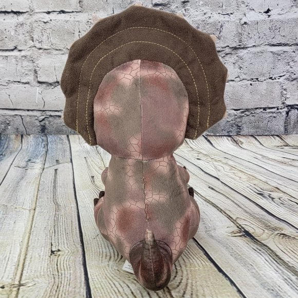 Jurassic World Triceratops Plush Dinosaur Kohl’s Cares Stuffed Animal Toy 12" - Picture 4 of 7